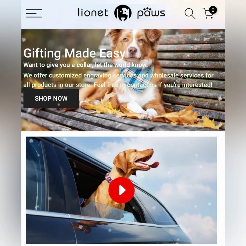 5/$30 Lionet Paws Large Plaid Dog Leash NWT